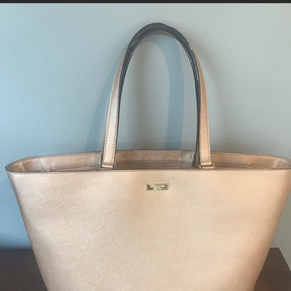 Kate Spade Newbury Lane Large Rose Gold Tote
